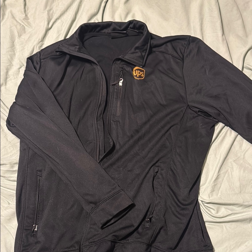 UPS Men's Black Lightweight Jacket